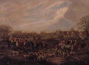Dean Wolstenholme The Essex Hunt,1831 A set of Four Paintings oil painting on canvas